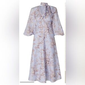 Zimmermann tie neck dress